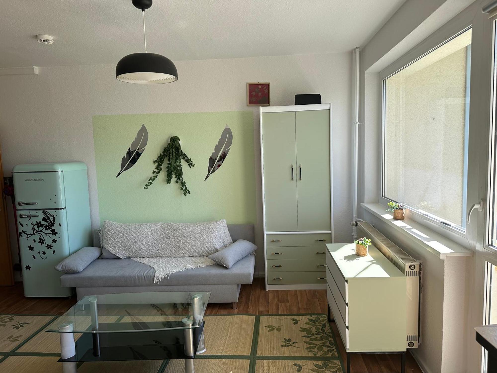 ארפורט Ruhige Sonnige 1,5 Zimmer Wohnung מראה חיצוני תמונה